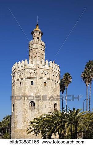 "The Torre del Oro at the Guadalquivir riverside, Seville, Seville province, Andalusia, Spain, Europe" View Large Photo Image Stock Photograph - "The Torre del Oro at the Guadalquivir riverside, Seville, Seville province, Andalusia, Spain, Europe". Fotosearch