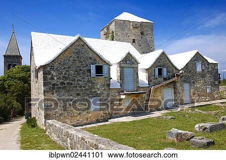 "The Tower of Radojkovic, the regional museum in the ancient town of Skrip, Brac island, Croatia, Europe" View Large Photo Image Stock Image - "The Tower of Radojkovic, the regional museum in the ancient town of Skrip, Brac island, Croatia, Europe". Fotosearch