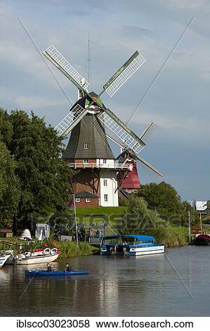 "The Twin Windmills, Greetsiel, Lower Saxony, Germany, Europe" View Large Photo Image Stock Photo - "The Twin Windmills, Greetsiel, Lower Saxony, Germany, Europe". Fotosearch