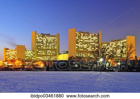 "The Vienna International Centre, UN HQ, across a frozen lake at dusk, Vienna, Vienna State, Austria, Europe" View Large Photo Image Stock Image - "The Vienna International Centre, UN HQ, across a frozen lake at dusk, Vienna, Vienna State, Austria, Europe". Fotosearch