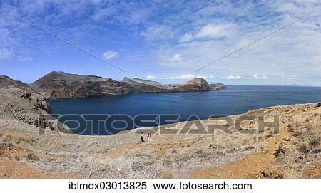 Stock Photography - "The volcanic peninsula of Ponta de Sao Lourenco, with its steep cliffs, nature reserve, Funchal, Canical, Ilha da Madeira, Portugal, Europe". Fotosearch