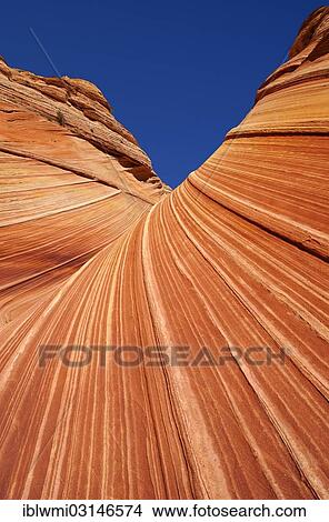 "The Wave"""", wave of banded eroded Navajo sandstone cliffs with Liesegang bands, Coyote Buttes North, CBN, Pahreah or Paria Canyon, Vermilion Cliffs National Monument, Arizona, United States, North America" View Large Photo Image Picture - "The Wave"""", wave of banded eroded Navajo sandstone cliffs with Liesegang bands, Coyote Buttes North, CBN, Pahreah or Paria Canyon, Vermilion Cliffs National Monument, Arizona, United States, North America". Fotosearch