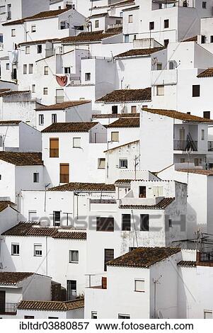 "The White Town of Casares clings to a steep hillside, Malaga province, Andalusia, Spain, Europe" View Large Photo Image Stock Photo - "The White Town of Casares clings to a steep hillside, Malaga province, Andalusia, Spain, Europe". Fotosearch