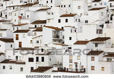 "The White Town of Casares clings to a steep hillside, Malaga province, Andalusia, Spain, Europe" View Large Photo Image Stock Photograph - "The White Town of Casares clings to a steep hillside, Malaga province, Andalusia, Spain, Europe". Fotosearch