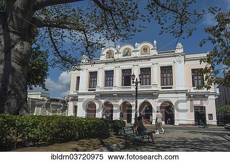 "Theatre of Cienfuegos, Cienfuegos, Cienfuegos Province, Cuba, North America" View Large Photo Image Stock Photography - "Theatre of Cienfuegos, Cienfuegos, Cienfuegos Province, Cuba, North America". Fotosearch