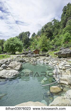 "Thermal pools of Termas los Pozones, Pucon, Araucania Region, Chile, South America" View Large Photo Image Stock Image - "Thermal pools of Termas los Pozones, Pucon, Araucania Region, Chile, South America". Fotosearch