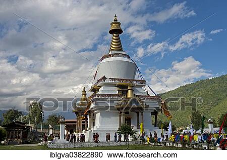 "Thimphu Chorten, Memorial Chorten, Thimphu, Bhutan, Asia" View Large Photo Image Stock Image - "Thimphu Chorten, Memorial Chorten, Thimphu, Bhutan, Asia". Fotosearch