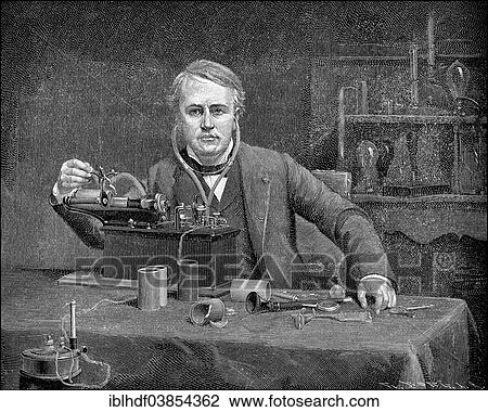 "Thomas Alva Edison, 1847 - 1931, American inventor and entrepreneur" View Large Photo Image Stock Image - "Thomas Alva Edison, 1847 - 1931, American inventor and entrepreneur". Fotosearch