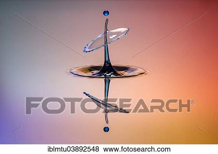 "Three drops collide, the first forms a column, the second produces the shield, followed by the third, digitally controlled with three valves" View Large Photo Image Stock Photo - "Three drops collide, the first forms a column, the second produces the shield, followed by the third, digitally controlled with three valves". Fotosearch