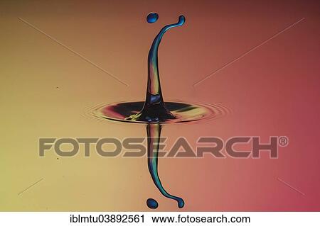 Three drops colliding View Large Photo Image Stock Image - Three drops colliding. Fotosearch