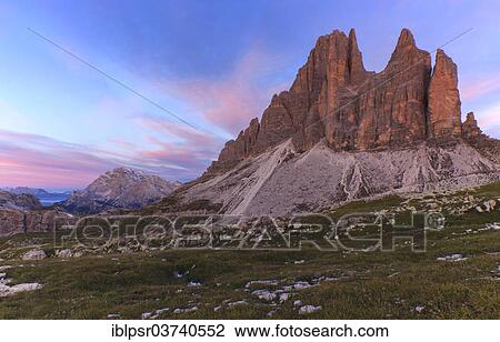 "Three Peaks in the early morning light, Hochpustertal valley, Sexten, South Tyrol province, Trentino-Alto Adige, Italy, Europe" View Large Photo Image Stock Image - "Three Peaks in the early morning light, Hochpustertal valley, Sexten, South Tyrol province, Trentino-Alto Adige, Italy, Europe". Fotosearch