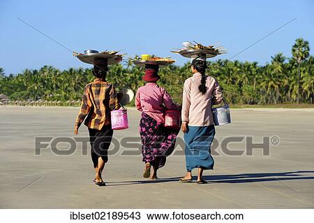 "Three snack vendors on Ngwe Saung Beach, Myanmar, Burma, Southeast Asia, Asia" View Large Photo Image Stock Image - "Three snack vendors on Ngwe Saung Beach, Myanmar, Burma, Southeast Asia, Asia". Fotosearch