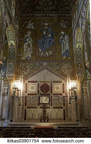 "Throne of Roger II, Cappella Palatina, Palatine Chapel, Palazzo dei Norman or Norman Palace, Palermo, Sicily, Italy, Europe" View Large Photo Image Picture - "Throne of Roger II, Cappella Palatina, Palatine Chapel, Palazzo dei Norman or Norman Palace, Palermo, Sicily, Italy, Europe". Fotosearch