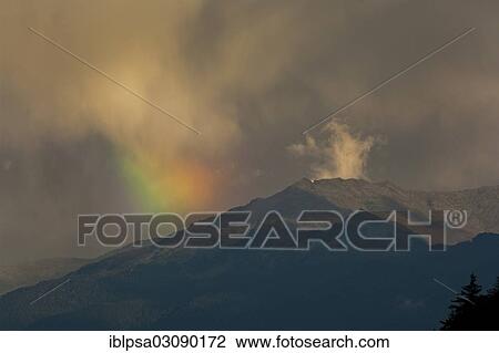 "Thunderstorm with rainbow over the Tux Alps, North Tyrol, Austria, Europe" View Large Photo Image Stock Image - "Thunderstorm with rainbow over the Tux Alps, North Tyrol, Austria, Europe". Fotosearch