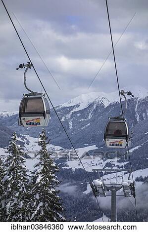"Thurntaler Skigebiet Sillian gondola lift, Sillian, Tyrol, Austria, Europe" View Large Photo Image Stock Image - "Thurntaler Skigebiet Sillian gondola lift, Sillian, Tyrol, Austria, Europe". Fotosearch