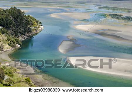 "Tidal currents, Hoopers Inlet, Otago Region, South Island, New Zealand, Oceania" View Large Photo Image Stock Photo - "Tidal currents, Hoopers Inlet, Otago Region, South Island, New Zealand, Oceania". Fotosearch