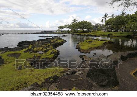 "Tidal pools at Waiuli Beach Park, Hilo, Big Island, Hawaii, USA" View Large Photo Image Stock Photo - "Tidal pools at Waiuli Beach Park, Hilo, Big Island, Hawaii, USA". Fotosearch