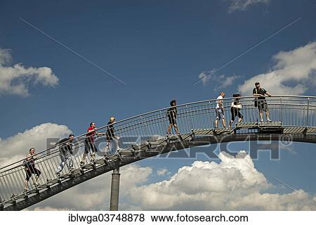 "Tiger and Turtle Magic Mountain, walk-in sculpture in the shape of a roller coaster, landmark on the Heinrich-Hildebrand-Hohe heap, Anger Park, Duisburg, Ruhr district, North Rhine-Westphalia, Germany, Europe" View Large Photo Image Stock Photo - "Tiger and Turtle Magic Mountain, walk-in sculpture in the shape of a roller coaster, landmark on the Heinrich-Hildebrand-Hohe heap, Anger Park, Duisburg, Ruhr district, North Rhine-Westphalia, Germany, Europe". Fotosearch