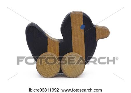 "Tiger duck, wood duck with wheels" View Large Photo Image Stock Image - "Tiger duck, wood duck with wheels". Fotosearch