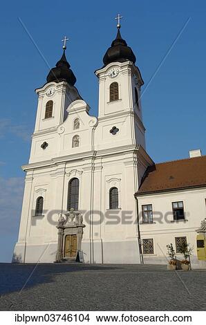 "Tihany Abbey, Benedictine monastery, Tihany, Central Transdanubia, Hungary, Europe" View Large Photo Image Picture - "Tihany Abbey, Benedictine monastery, Tihany, Central Transdanubia, Hungary, Europe". Fotosearch
