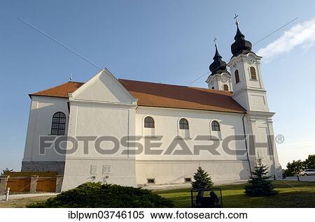 "Tihany Abbey, Benedictine monastery, Tihany, Central Transdanubia, Hungary, Europe" View Large Photo Image Stock Photography - "Tihany Abbey, Benedictine monastery, Tihany, Central Transdanubia, Hungary, Europe". Fotosearch