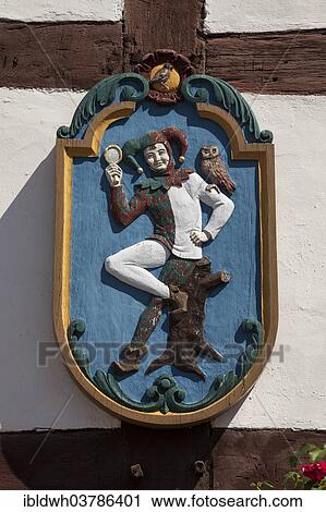 "Till Eulenspiegel, relief, Hoxter, Weser Uplands, North Rhine-Westphalia, Germany, Europe" View Large Photo Image Stock Image - "Till Eulenspiegel, relief, Hoxter, Weser Uplands, North Rhine-Westphalia, Germany, Europe". Fotosearch