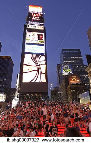 Stock Photo - "Times Square, Manhattan, New York City, New York, United States, North America". Fotosearch