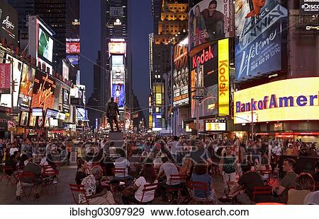 Stock Photo - "Times Square, Manhattan, New York City, New York, United States, North America". Fotosearch