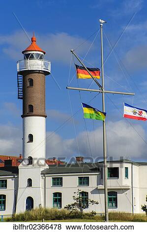 "Timmendorf lighthouse with flagpole, Timmendorf, Poel island, Mecklenburg-Western Pomerania, Germany, Europe" View Large Photo Image Stock Photo - "Timmendorf lighthouse with flagpole, Timmendorf, Poel island, Mecklenburg-Western Pomerania, Germany, Europe". Fotosearch