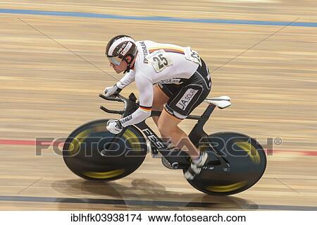 "Tobias Wachter, Germany, places second in the men's elite kilometre time trial finals at the GP Vienna 2013, Ferry-Dusika-Stadium, Vienna, Austria, Europe" View Large Photo Image Picture - "Tobias Wachter, Germany, places second in the men's elite kilometre time trial finals at the GP Vienna 2013, Ferry-Dusika-Stadium, Vienna, Austria, Europe". Fotosearch