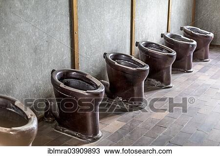 "Toilets, reconstructed prisoner barracks, Dachau Concentration Camp, Dachau, Bavaria, Germany, Europe" View Large Photo Image Stock Image - "Toilets, reconstructed prisoner barracks, Dachau Concentration Camp, Dachau, Bavaria, Germany, Europe". Fotosearch