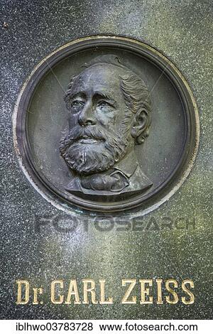 "Tomb of Carl Zeiss, relief portrait and inscription, designed by Otto Spate, historic Johannisfriedhof cemetery, Jena, Thuringia, Germany, Europe" View Large Photo Image Stock Photo - "Tomb of Carl Zeiss, relief portrait and inscription, designed by Otto Spate, historic Johannisfriedhof cemetery, Jena, Thuringia, Germany, Europe". Fotosearch
