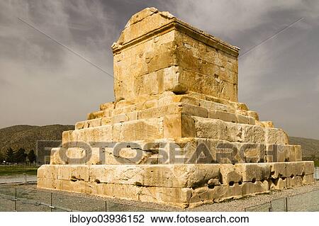 "Tomb of Cyrus The Great, Pasargadae, Pasargad, Fars, Iran, Asia" View Large Photo Image Stock Image - "Tomb of Cyrus The Great, Pasargadae, Pasargad, Fars, Iran, Asia". Fotosearch