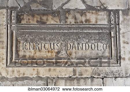 "Tomb of Henricus Dandolo in the south gallery of Hagia Sophia, Sultanahmet, Istanbul, European side, Istanbul Province, Turkey, European side, Europe" View Large Photo Image Stock Image - "Tomb of Henricus Dandolo in the south gallery of Hagia Sophia, Sultanahmet, Istanbul, European side, Istanbul Province, Turkey, European side, Europe". Fotosearch