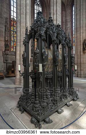 "Tomb of St. Sebaldus by the sculptor Peter Vischer, St. Sebaldus Church, Nuremberg, Middle Franconia, Bavaria, Germany, Europe" View Large Photo Image Stock Image - "Tomb of St. Sebaldus by the sculptor Peter Vischer, St. Sebaldus Church, Nuremberg, Middle Franconia, Bavaria, Germany, Europe". Fotosearch