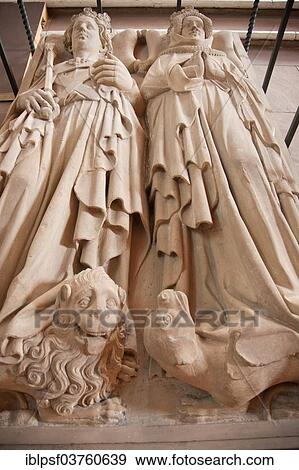 "Tombs of King Rupert and Elisabeth of Nuremberg at Heiliggeistkirche, Church of Holy Spirit, Heidelberg, Baden-Wurttemberg, Germany, Europe" View Large Photo Image Stock Photo - "Tombs of King Rupert and Elisabeth of Nuremberg at Heiliggeistkirche, Church of Holy Spirit, Heidelberg, Baden-Wurttemberg, Germany, Europe". Fotosearch