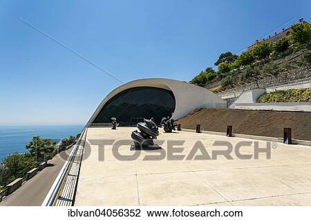 "Tony Cragg sculpture outside the Oscar Niemeyer Auditorium, Ravello, Amalfi, Italy, Europe" View Large Photo Image Stock Image - "Tony Cragg sculpture outside the Oscar Niemeyer Auditorium, Ravello, Amalfi, Italy, Europe". Fotosearch