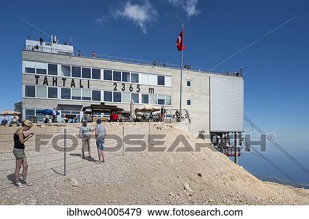 "Top of Tahtali Dagi mountain, 2366 m, mountain station of the cable car, built as a Turkish-Swiss cooperation in 2007, Taurus Mountains, near Kemer, Antalya Province, Turkish Riviera, Turkey, Asia" View Large Photo Image Stock Photo - "Top of Tahtali Dagi mountain, 2366 m, mountain station of the cable car, built as a Turkish-Swiss cooperation in 2007, Taurus Mountains, near Kemer, Antalya Province, Turkish Riviera, Turkey, Asia". Fotosearch