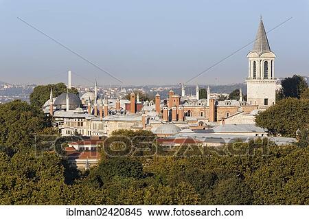 Topkapi Palace, Old City Sultanahmet, Istanbul, Turkey, Europe, Asia View Large Photo Image Stock Photography - Topkapi Palace, Old City Sultanahmet, Istanbul, Turkey, Europe, Asia. Fotosearch
