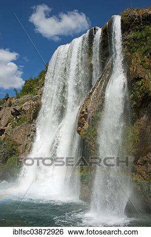 Stock Photograph - "Topoljski Buk waterfall, Krcic River, Knin, Sibenik-Knin, Croatia, Europe". Fotosearch