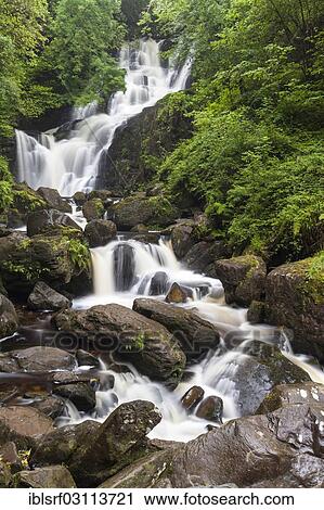 "Torc Waterfall, Killarney National Park, Killarney, County Kerry, Ireland, Europe" View Large Photo Image Stock Image - "Torc Waterfall, Killarney National Park, Killarney, County Kerry, Ireland, Europe". Fotosearch