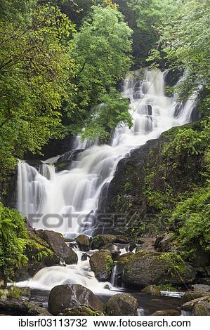 "Torc Waterfall, Killarney National Park, Killarney, County Kerry, Ireland, Europe" View Large Photo Image Stock Image - "Torc Waterfall, Killarney National Park, Killarney, County Kerry, Ireland, Europe". Fotosearch