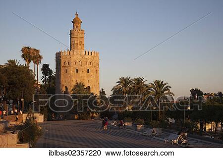 "Torre del Oro, Seville, Andalusia, Spain, Europe" View Large Photo Image Stock Image - "Torre del Oro, Seville, Andalusia, Spain, Europe". Fotosearch