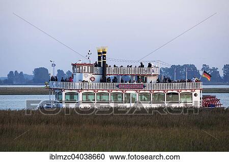 "Tourist paddle steamer in the Bodden, Zingst, Darss, Mecklenburg-Western Pomerania, Germany, Europe" View Large Photo Image Stock Image - "Tourist paddle steamer in the Bodden, Zingst, Darss, Mecklenburg-Western Pomerania, Germany, Europe". Fotosearch