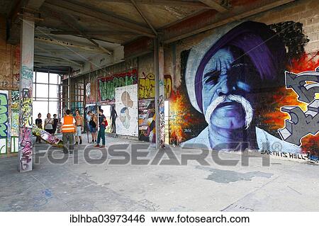 "Tourist tour, Teufelsberg, former monitoring system of the U. S. Army, abandoned building, Berlin, Germany, Europe" View Large Photo Image Stock Photograph - "Tourist tour, Teufelsberg, former monitoring system of the U. S. Army, abandoned building, Berlin, Germany, Europe". Fotosearch