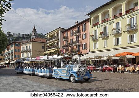 "Tourist train, Ascona, Canton of Ticino, Switzerland, Europe" View Large Photo Image Stock Image - "Tourist train, Ascona, Canton of Ticino, Switzerland, Europe". Fotosearch