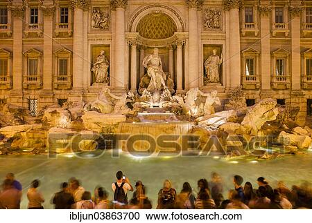 "Tourists at the Trevi Fountain, Fontana di Trevi, 1732-1762, late Baroque, design by Nicola Salvi, Rome, Lazio, Italy, Europe" View Large Photo Image Stock Image - "Tourists at the Trevi Fountain, Fontana di Trevi, 1732-1762, late Baroque, design by Nicola Salvi, Rome, Lazio, Italy, Europe". Fotosearch