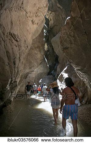 "Tourists in the Saklikent Gorge, Saklikent, Mugla Province, Aegean region, Turkey, Asia" View Large Photo Image Stock Photograph - "Tourists in the Saklikent Gorge, Saklikent, Mugla Province, Aegean region, Turkey, Asia". Fotosearch