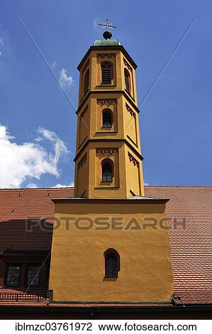 "Tower, 1456, Hospital Church of the Holy Spirit, 1280, Dinkelsbuhl, Middle Franconia, Bavaria, Germany, Europe" View Large Photo Image Stock Image - "Tower, 1456, Hospital Church of the Holy Spirit, 1280, Dinkelsbuhl, Middle Franconia, Bavaria, Germany, Europe". Fotosearch