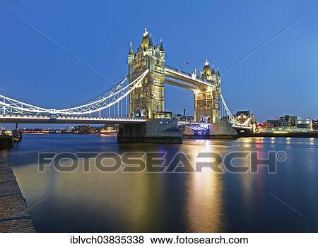 "Tower Bridge at dusk, London, England, United Kingdom, Europe" View Large Photo Image Stock Photo - "Tower Bridge at dusk, London, England, United Kingdom, Europe". Fotosearch